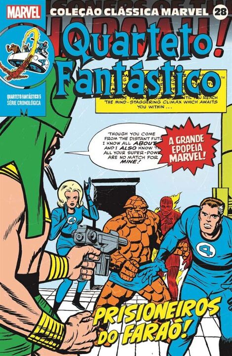 Livro Coleção Clássica Marvel Vol.28 - Vingadores Vol.05
