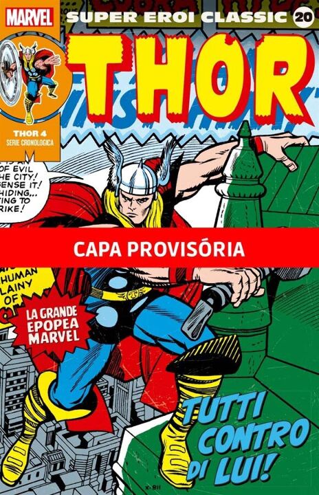 Livro Coleção Clássica Marvel Vol. 25 - Thor Vol. 4
