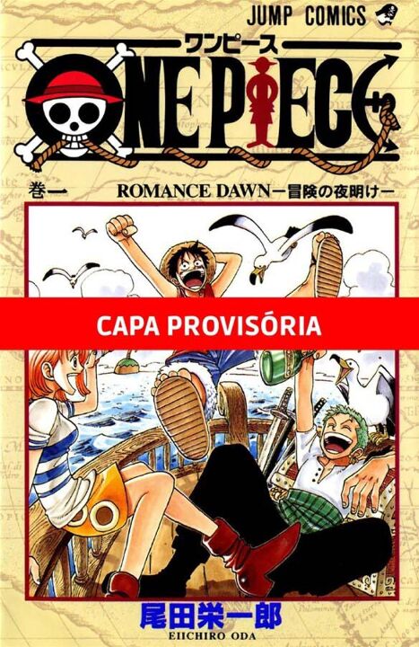 Livro One Piece 3 em 1 Vol. 1