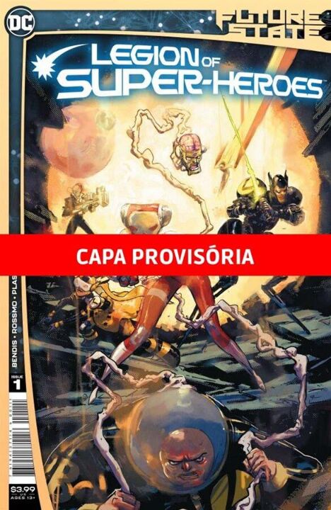 Livro Liga da Justiça - 58: Estado Futuro 3 de 3