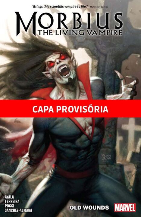 Livro Morbius: Velhas Feridas
