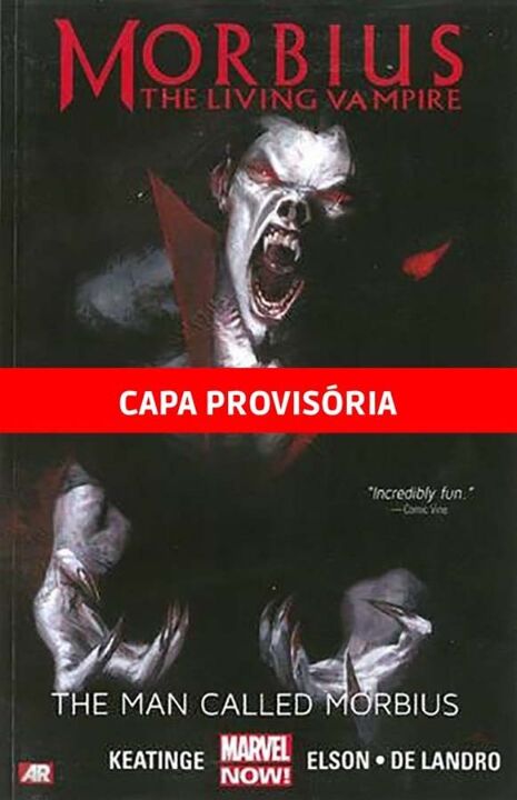 Livro Morbius: Um Homem Chamado Morbius: Nova Marvel Delu...