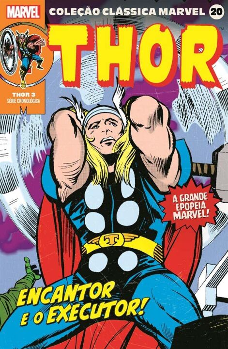 Livro Coleção Clássica Marvel Vol. 20 - Thor Vol. 3