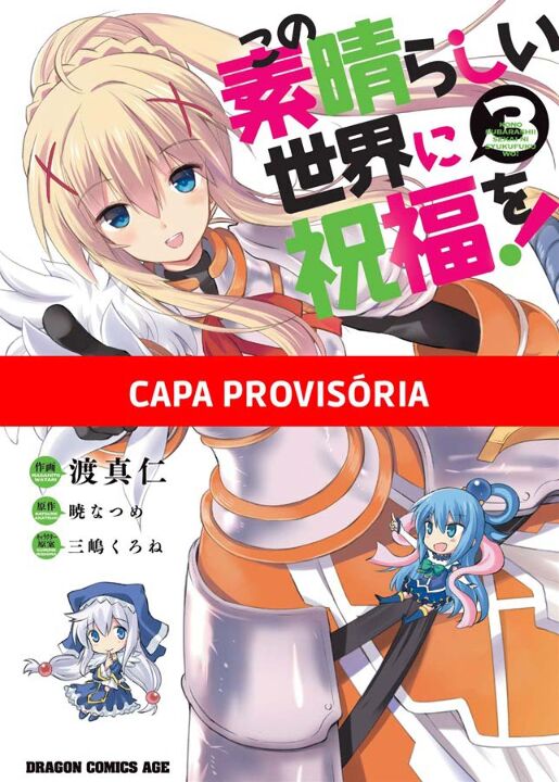 Livro Konosuba: Abençoado Mundo Maravilhoso! Vol. 3