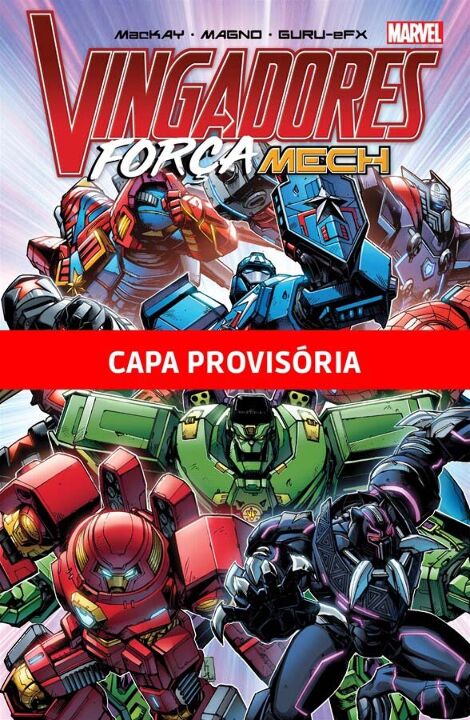 Livro Vingadores: Força Mech