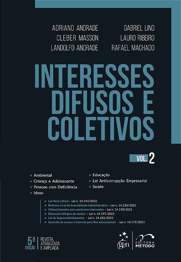 Livro Interesses difusos e coletivos (Volume 2)