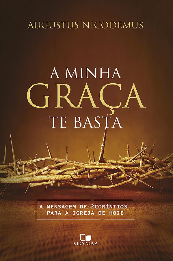 Livro Minha graça te basta, a