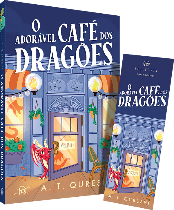 Livro O Adorável Café Dos Dragões – A Romantasia Cozy Com Dragõ...