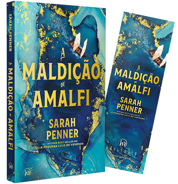 Livro A Maldição De Amalfi - A Saga Familiar Com Elementos Sobr...