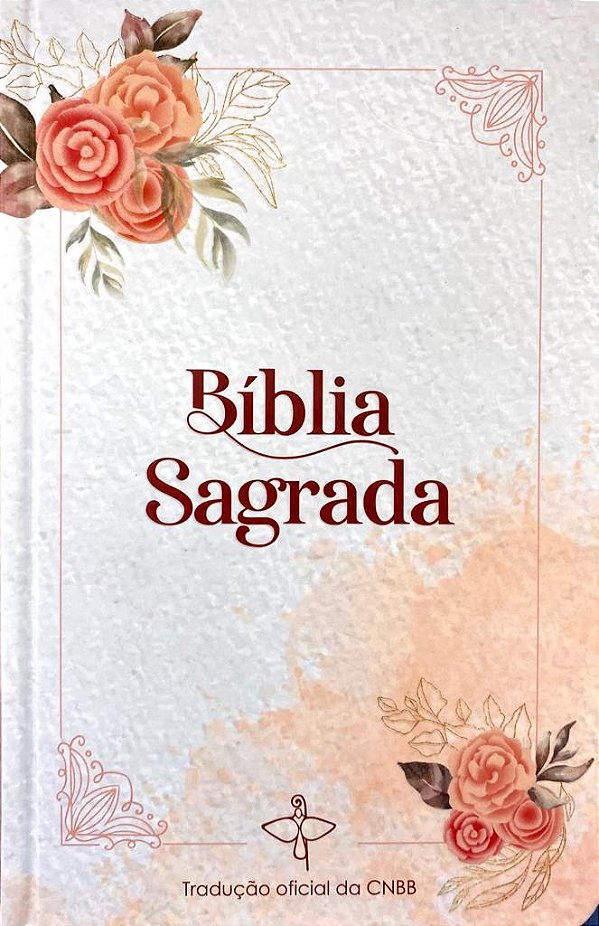 Livro Biblia Sagrada - Capa Salmon - Feminina