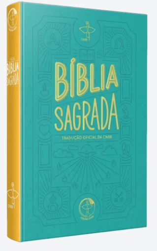 Livro Bíblia Sagrada Tradução Oficial Da Cnbb - Verde - J...