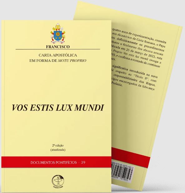 Livro Carta Apostólica Em Forma De Motu Proprio Vos Estis Lux M...