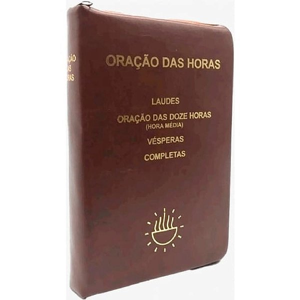 Livro Oração Das Horas - Zíper