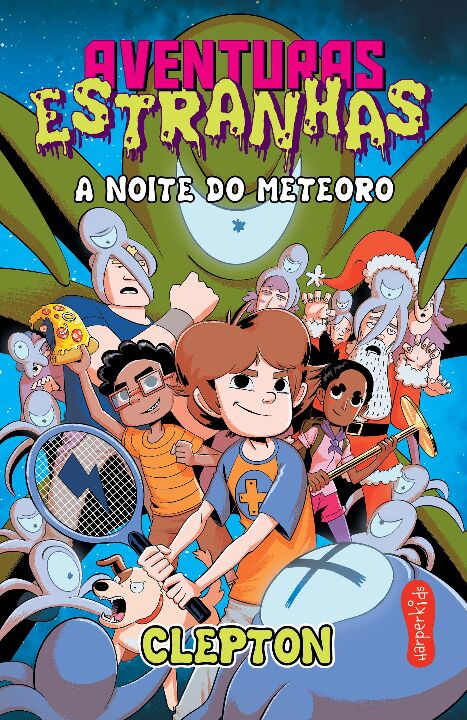 Livro Aventuras Estranhas: A noite do meteoro