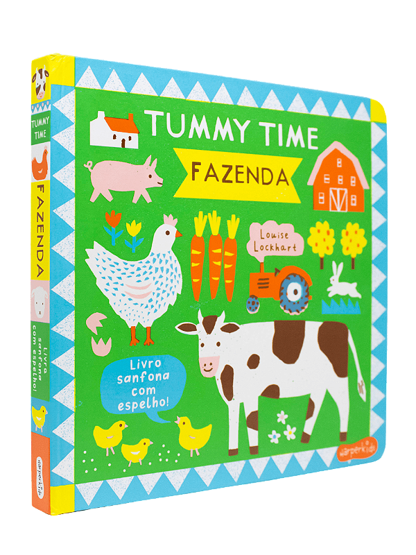 Livro Tummy Time - Fazenda
