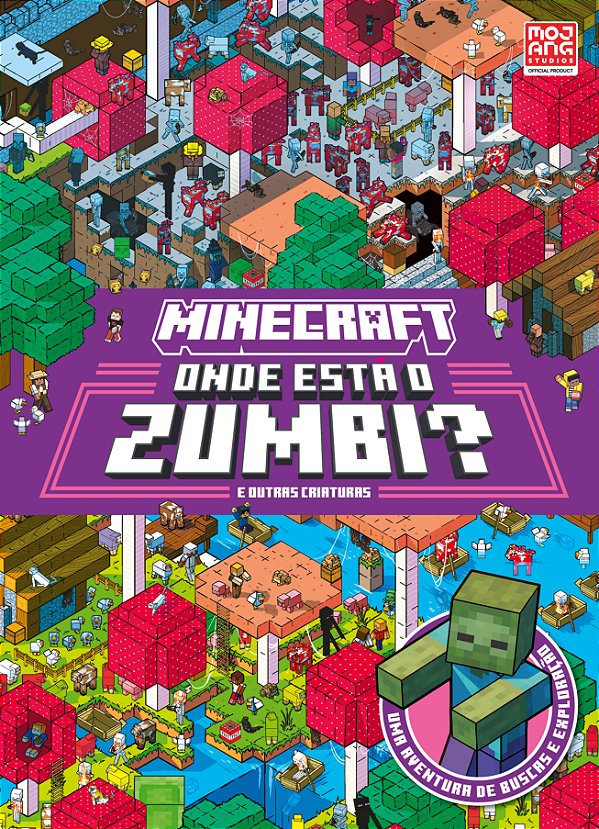 Livro Minecraft | Onde Está O Zumbi?