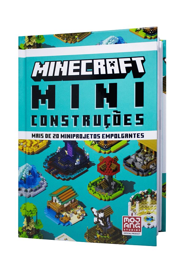 Livro Minecraft - Miniconstruções - Guia Oficial Com Mais...