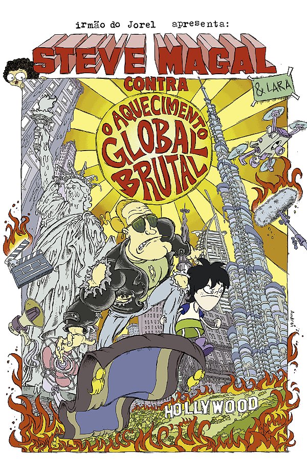 Livro Steve Magal Contra O Aquecimento Global Brutal