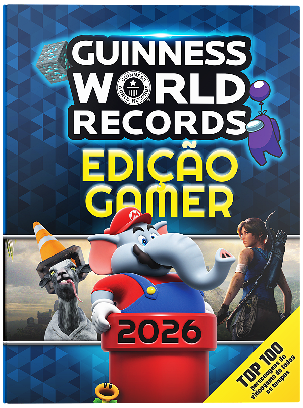 Livro Guinness World Records Edição Gamer 2026
