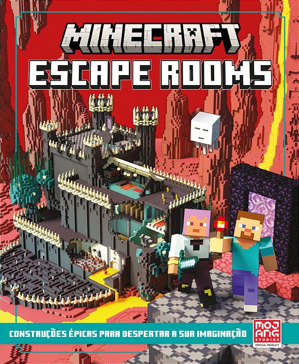 Livro Minecraft - Escape Rooms: Construções Épicas Para Despert...