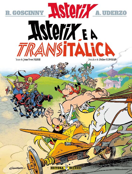 Livro Asterix e a Transitálica (Nº 37 As aventuras de Ast...