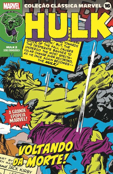 Livro Coleção Clássica Marvel Vol. 16 - Hulk Vol. 2