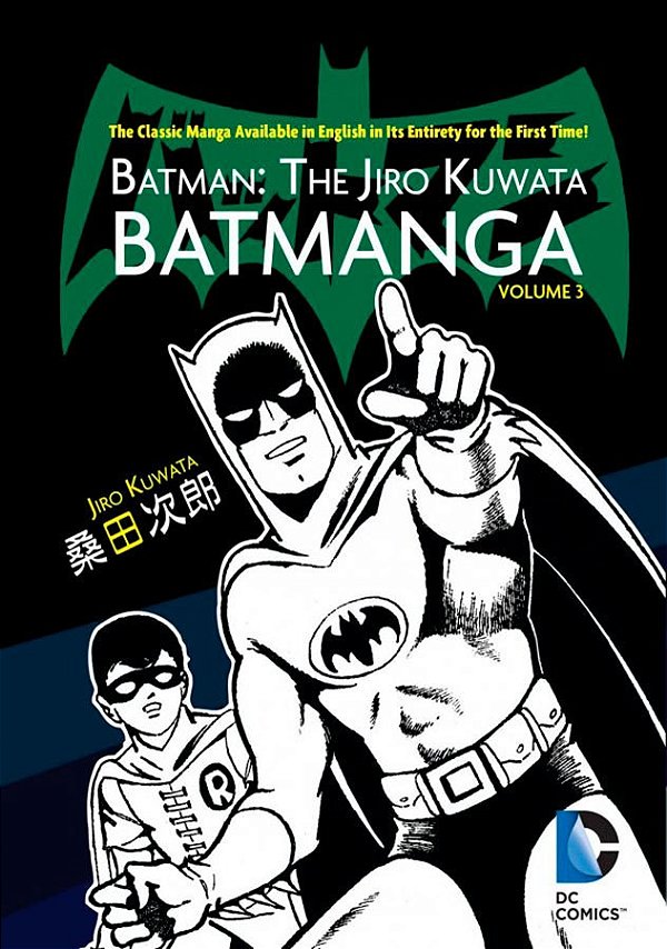 Livro Batmangá por Jiro Kuwata Vol. 3