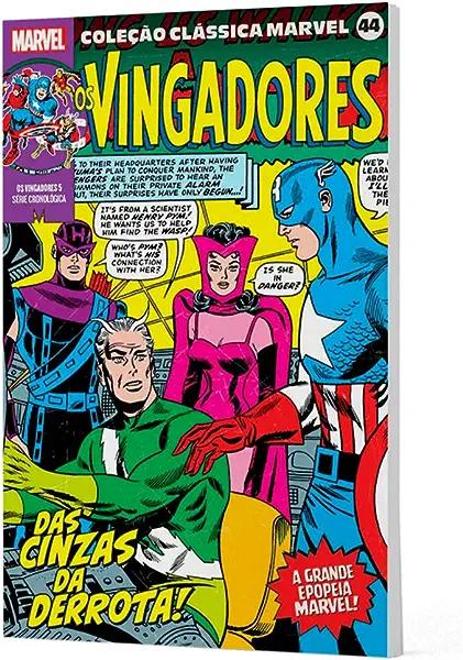 Livro Coleção Clássica Marvel Vol. 44 - Vingadores Vol. 5
