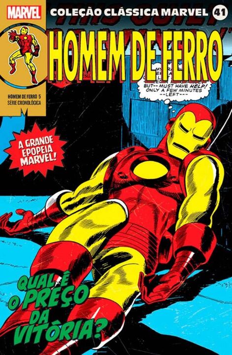 Livro Coleção Clássica Marvel Vol. 41 - Homem de Ferro Vo...