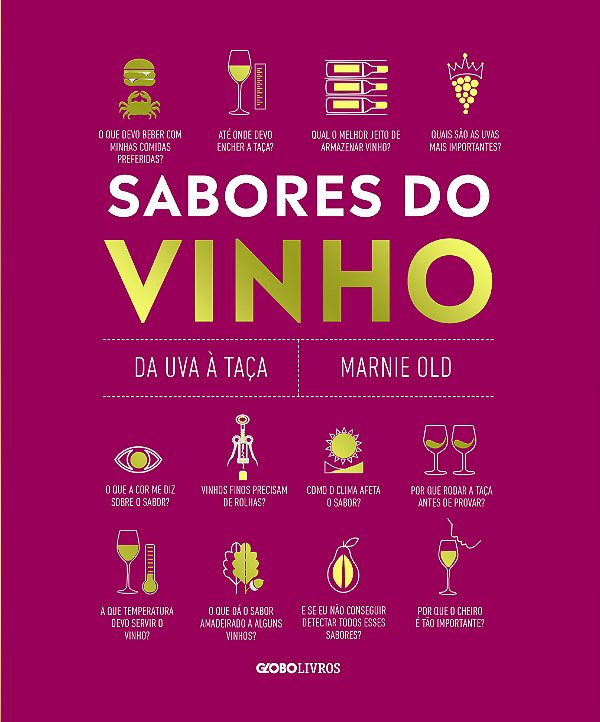Livro Sabores do vinho: Da uva à taça