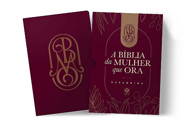 Livro A Bíblia da Mulher que Ora - Expandida (Vinho)