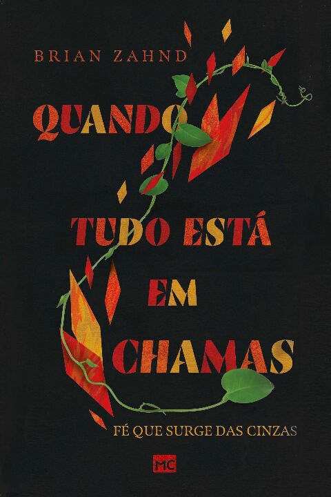 Livro Quando tudo está em chamas: Fé que surge das cinzas