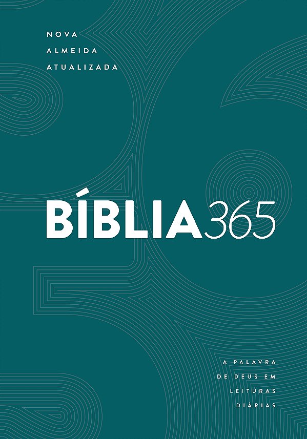Livro Bíblia 365 Naa - Capa Verde - Nova Almeida Atualiza...