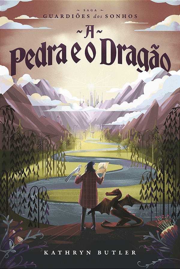 Livro A pedra e o dragão (Saga Guardiões dos sonhos)