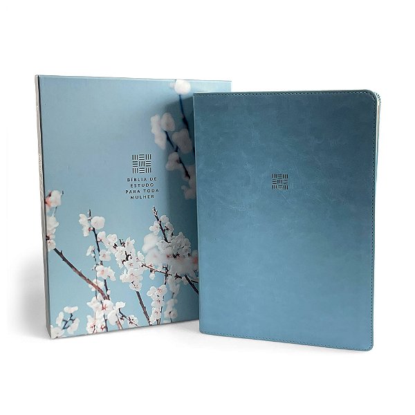 Livro Bíblia de Estudo para Toda Mulher (NVT) - Capa Azul
