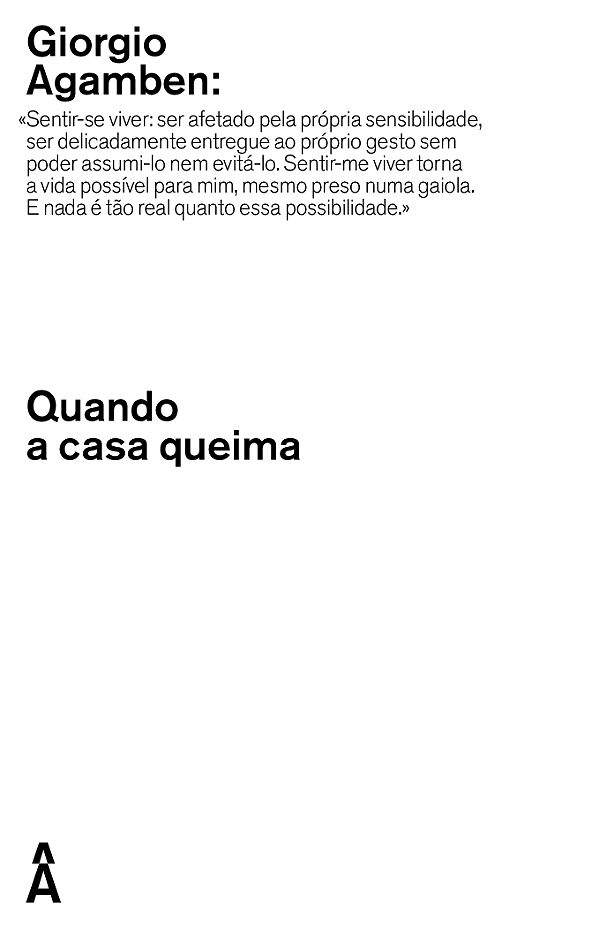 Livro Quando a casa queima