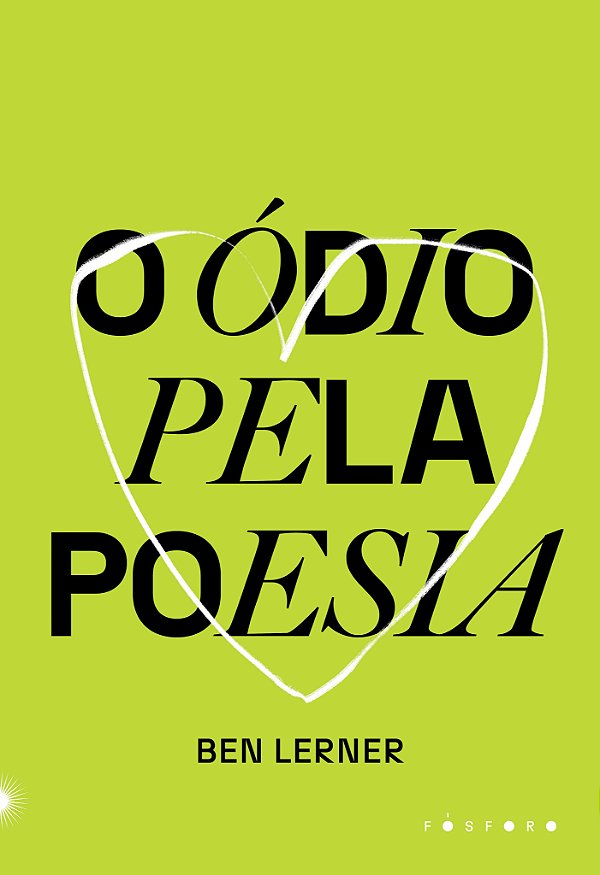 Livro O ódio pela poesia