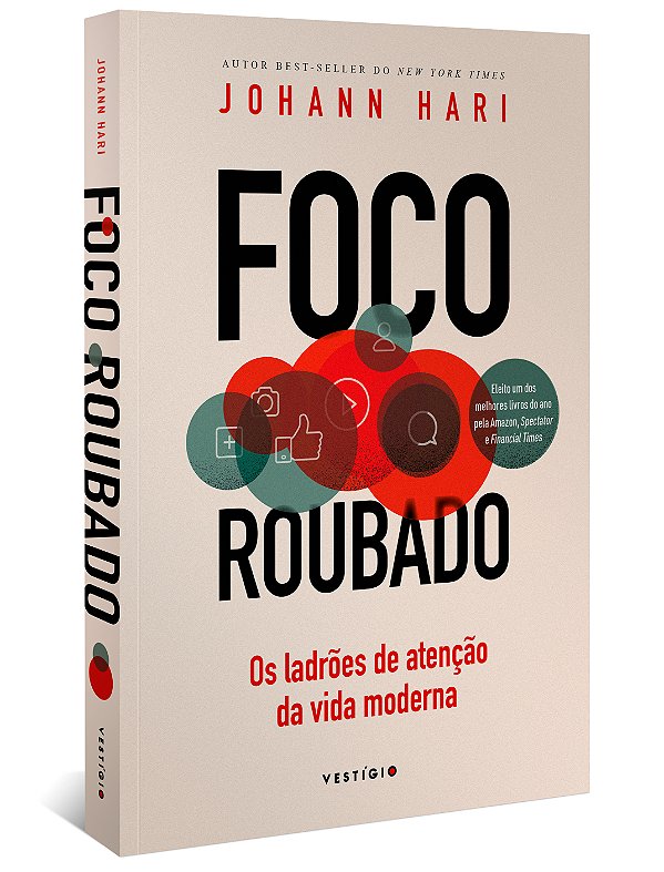 Livro Foco roubado: os ladrões de atenção da vida moderna