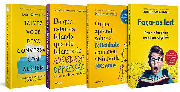 Livro Kit Saúde mental em alta