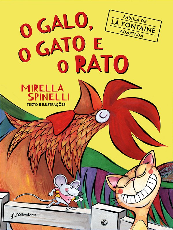 Livro O galo, o gato e o rato
