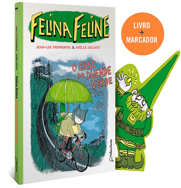 Livro Felina Feline - Vol 2: O caso do duende verde