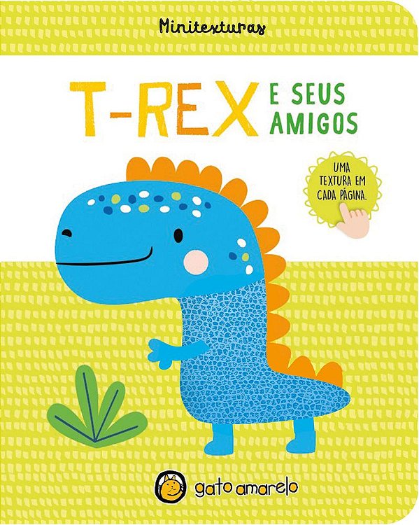Livro Minitexturas: T-Rex e seus Amigos (Volume 1)