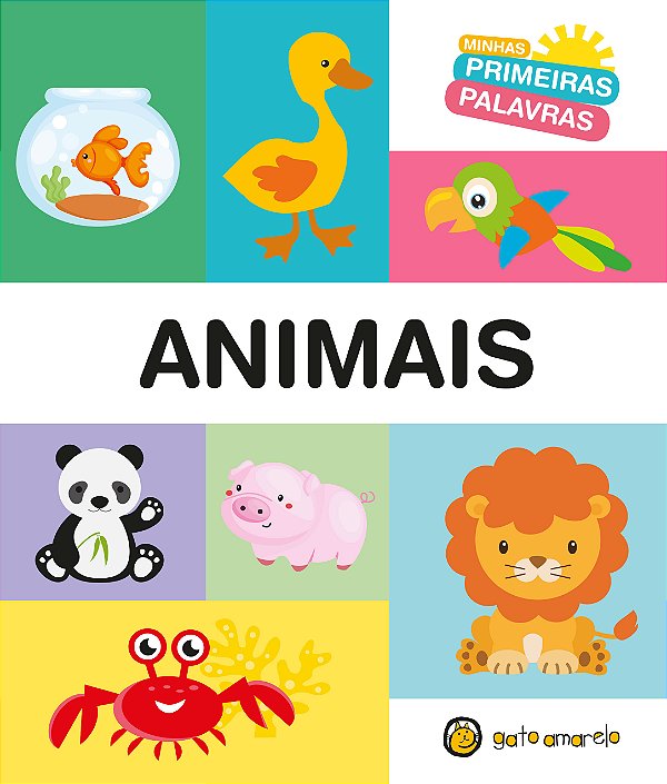 Livro Minhas primeiras palavras - animais