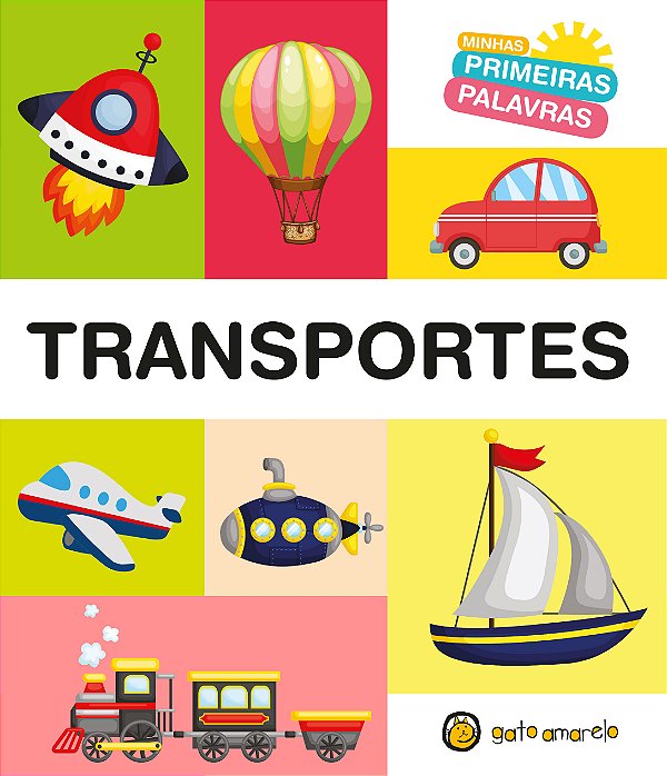 Livro Minhas primeiras palavras - transportes