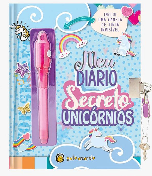 Livro Meu Diário Secreto Unicórnios (Volume 1)