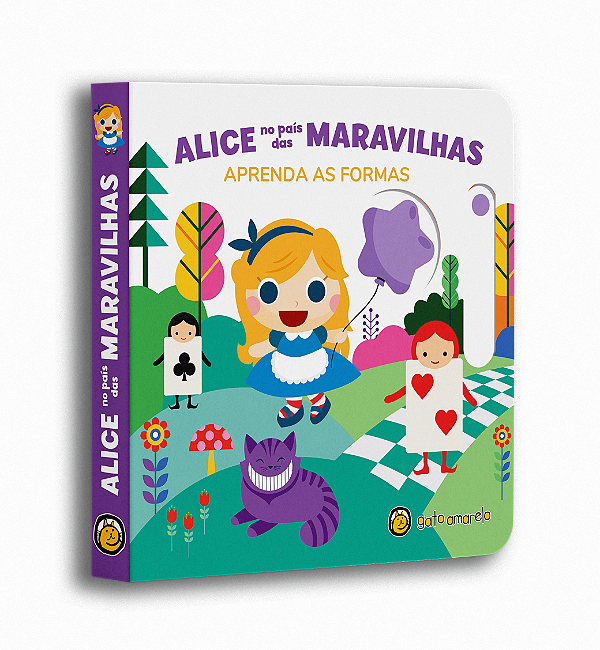 Livro Alice no País das Maravilhas - Aprenda as Formas: Aprenda...