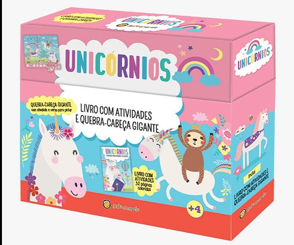 Livro Diversão Surpresa - Unicórnios (Volume 1)