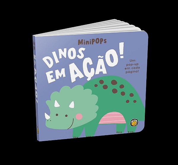 Livro Mini Pops - Dinos em Ação!: Dinos em Ação! (Volume 1)