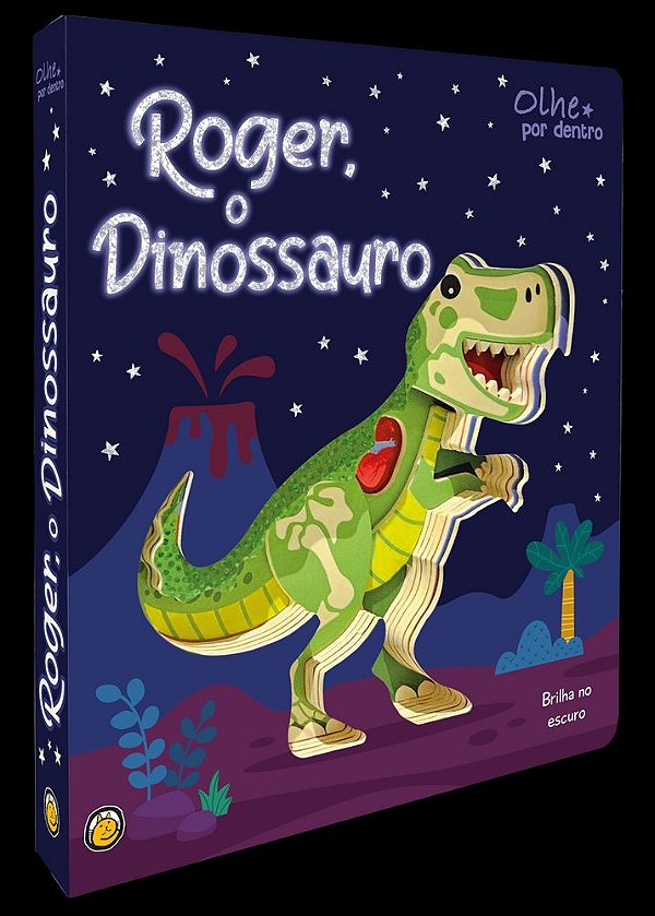 Livro Olhe Por Dentro - Roger, o Dinossauro: Roger, o Dinossaur...