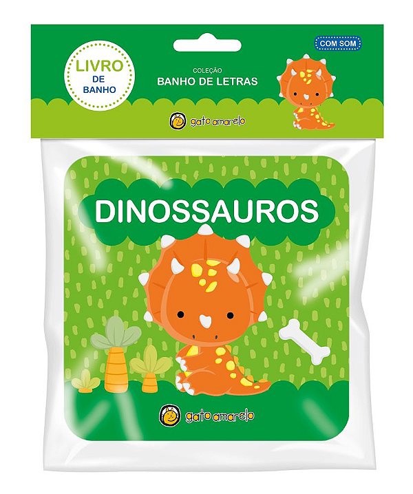 Livro Coleção Banho de Letras - Dinossauros